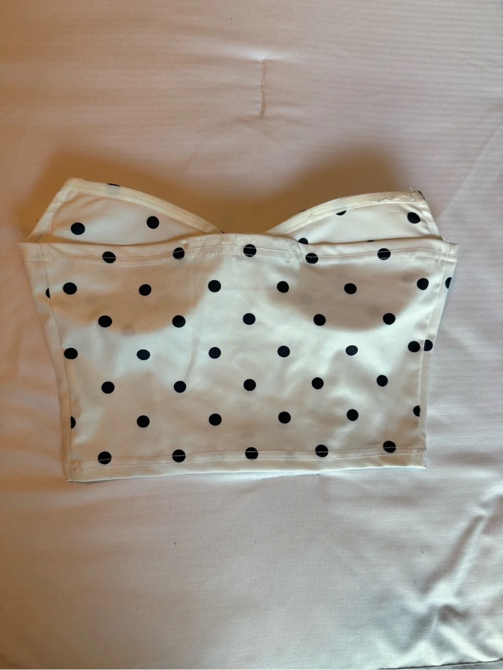 Polka Dot Crop Top